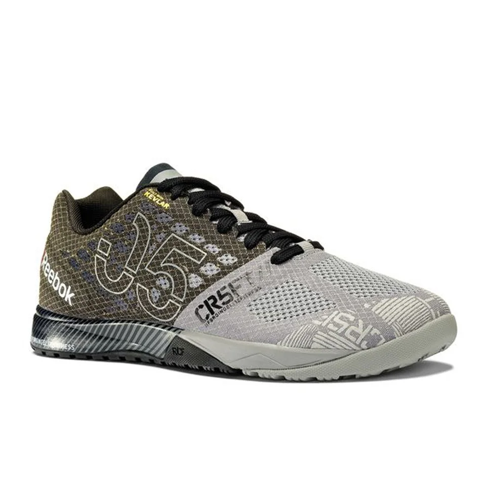 Reebok Men's Crossfit Nano 5.0 Trainers - Grey/Black Изображение 1