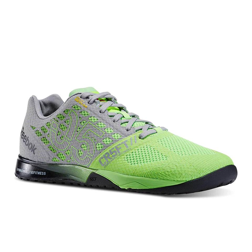 Reebok Men’s Crossfit Nano 5.0 Trainers – Solar Green Изображение 1