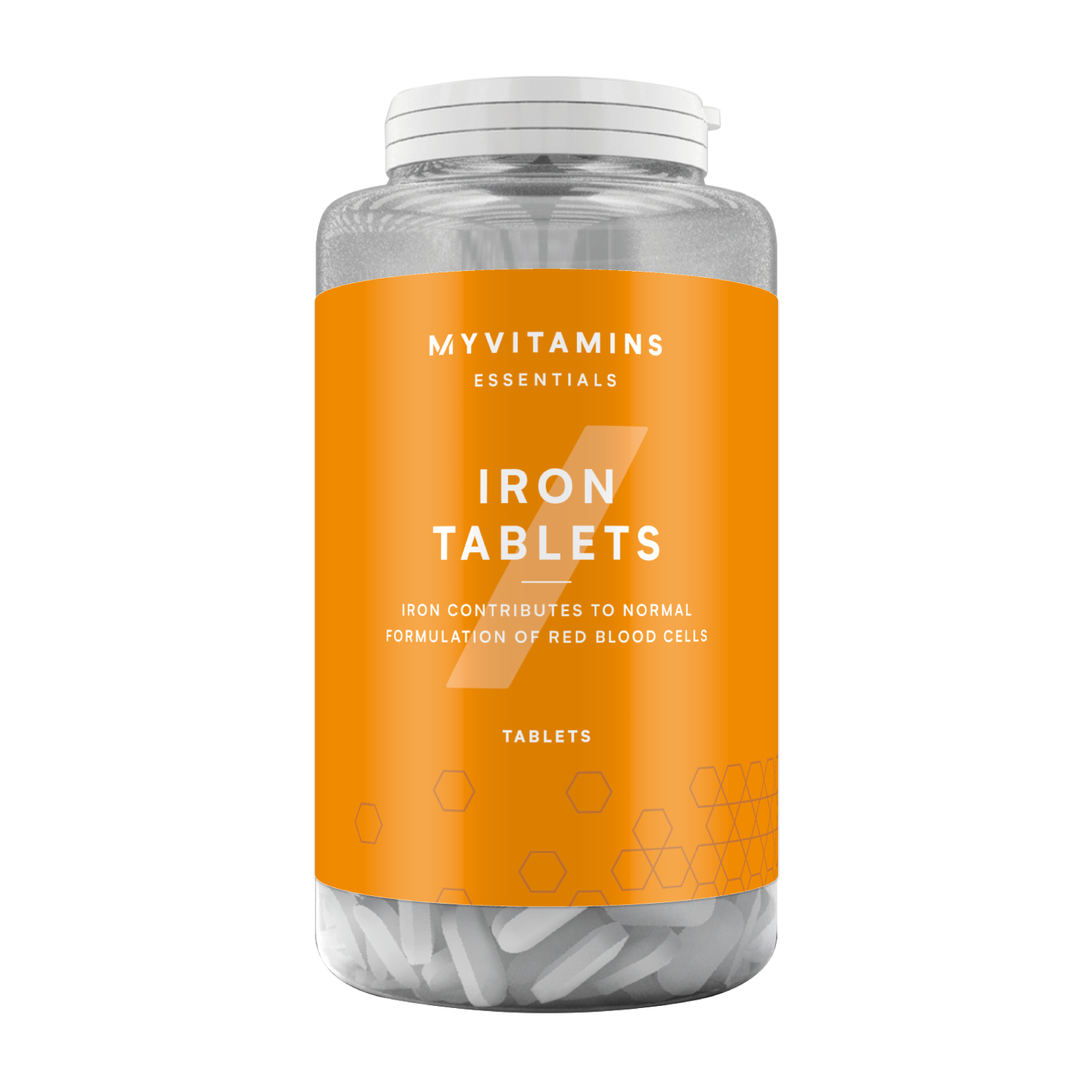Myvitamins Iron Tablets - 90Таблетки Изображение 1