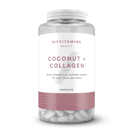 Кокос и колаген на капсули - 180 CAPSULES - 90Порции