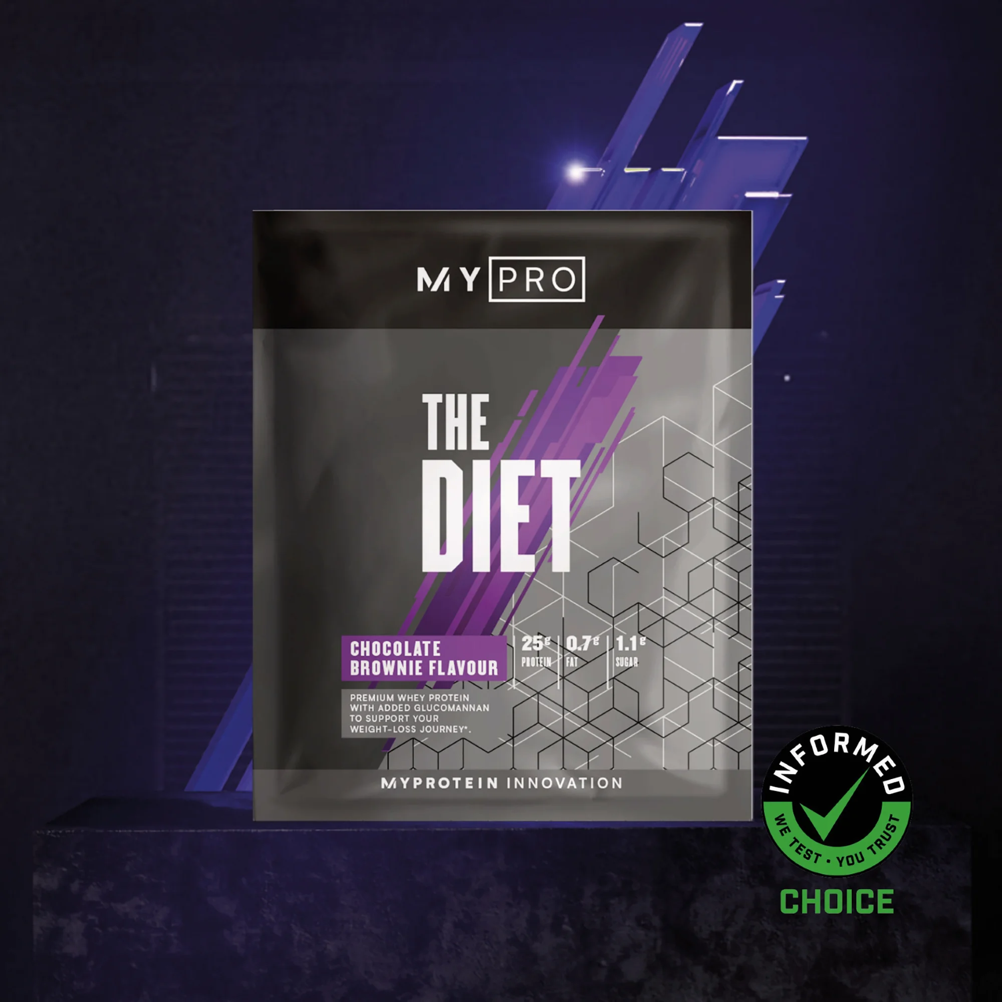 THE Diet (Moctpa) - 34g - Шоколадово брауни Изображение 1