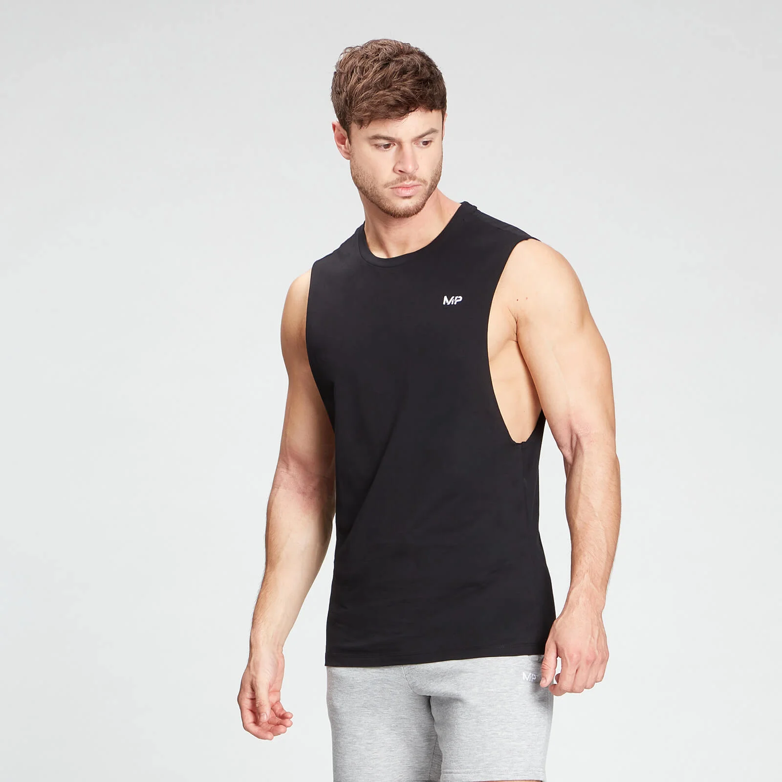 MP Men's Rest Day Tank Top - Black/White (2 Pack) - XXS Изображение 1
