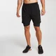 Мъжки спортни шорти Essentials 2 в 1 на MP - черно