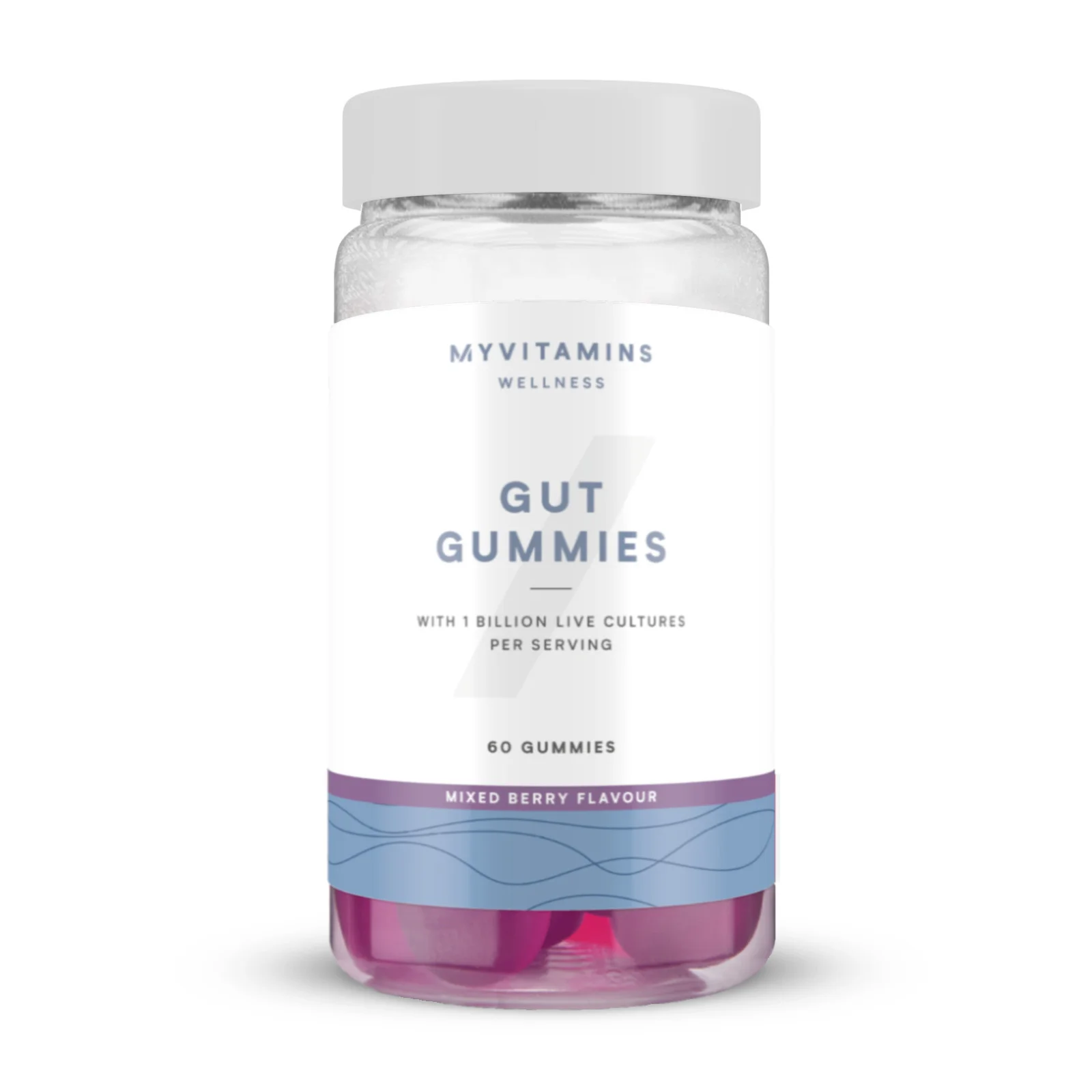 Дъвчащи таблетки за черва - 60gummies - Mixed Berry Изображение 1
