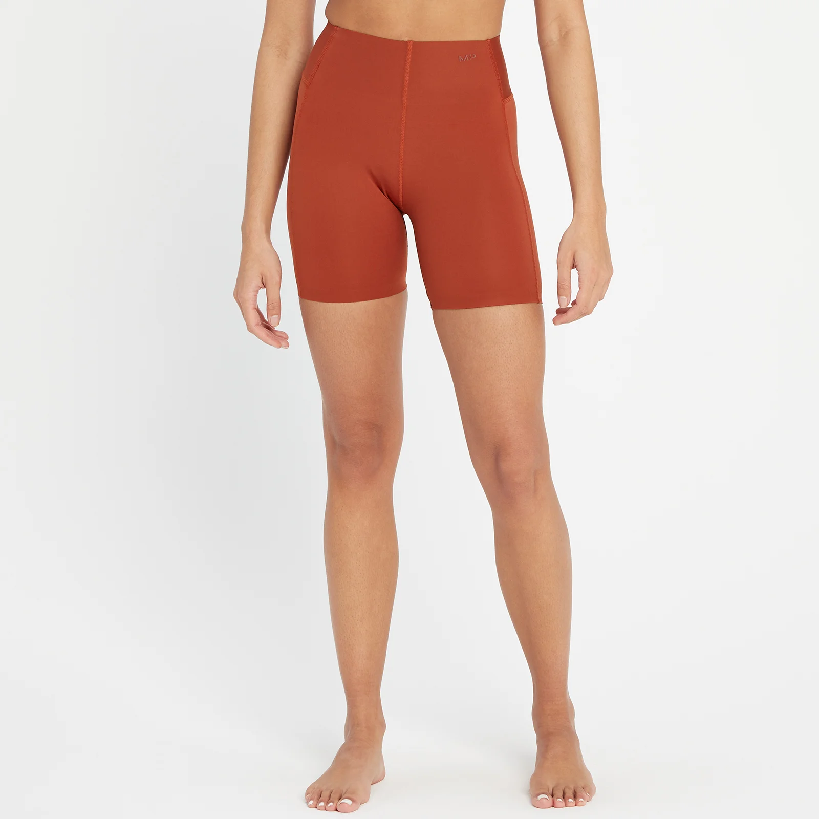 MP Women's Composure Repreve® Cycling Shorts - Burn Red - XXS Изображение 1