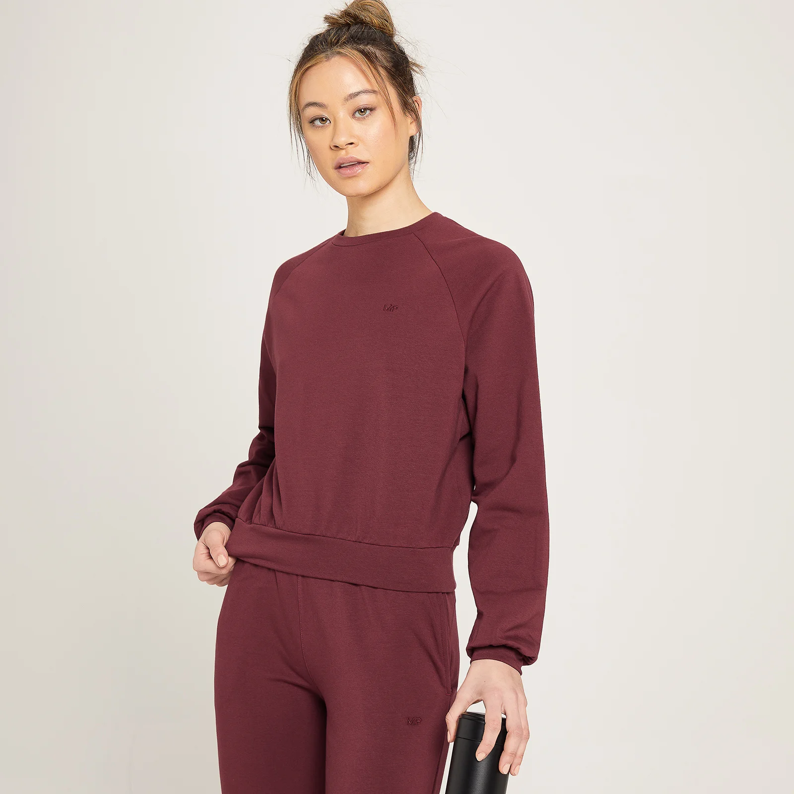 MP Women's Composure Sweatshirt- Washed Oxblood - XXS Изображение 1
