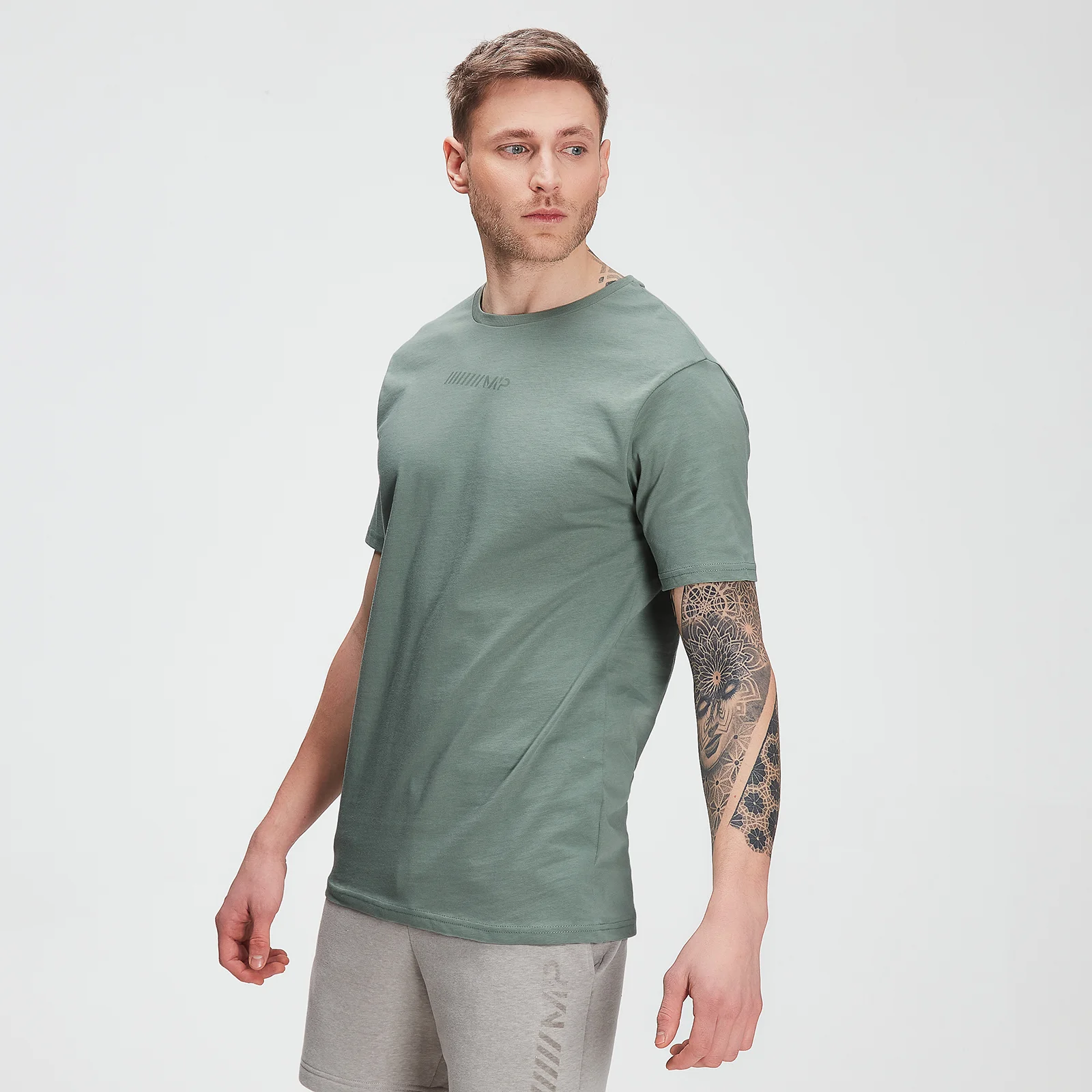 MP Men's Tonal Graphic Short Sleeve T-shirt – Washed Green - XXS Изображение 1