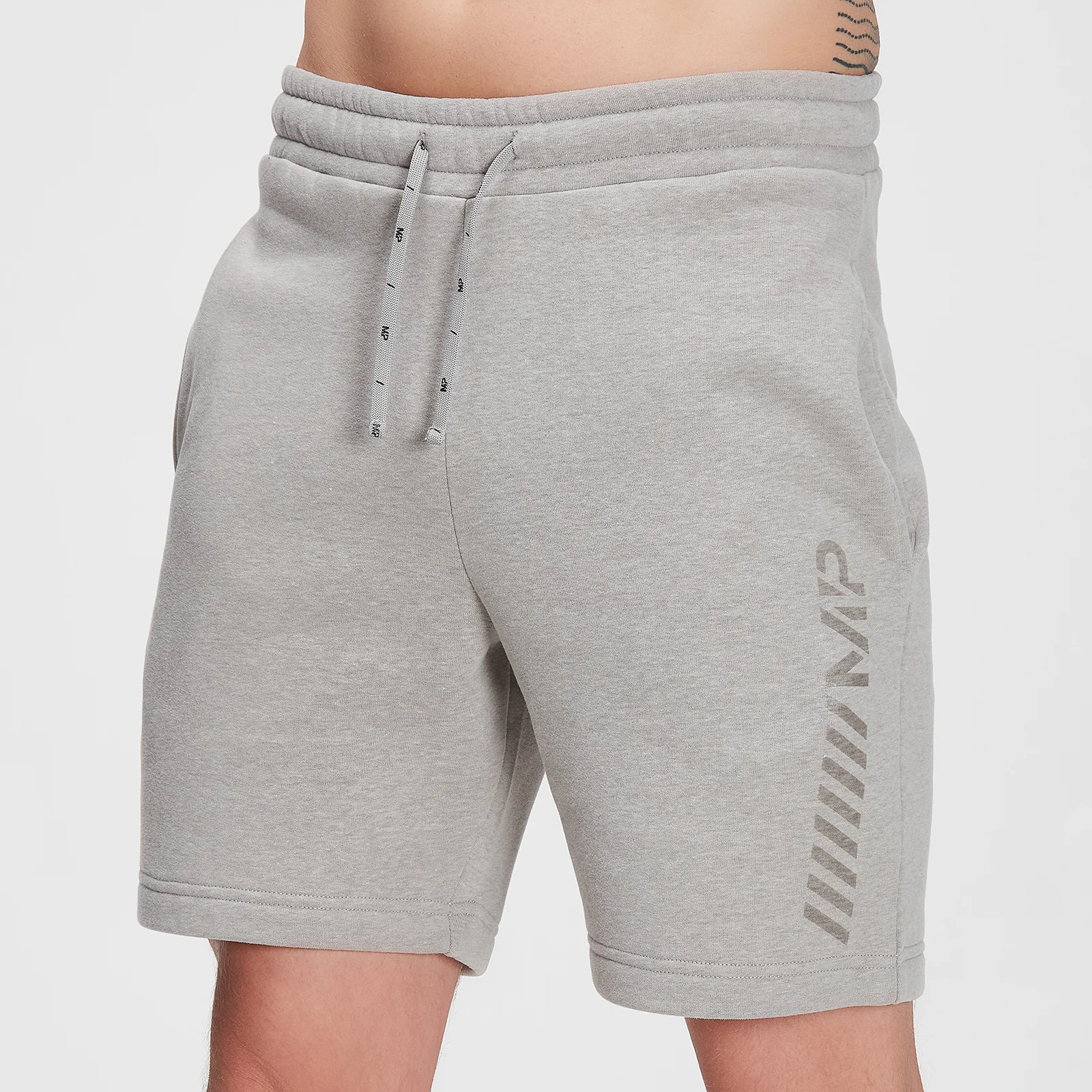 MP Men's Tonal Graphic Sweatshorts – Storm Grey Marl - XXS Изображение 1