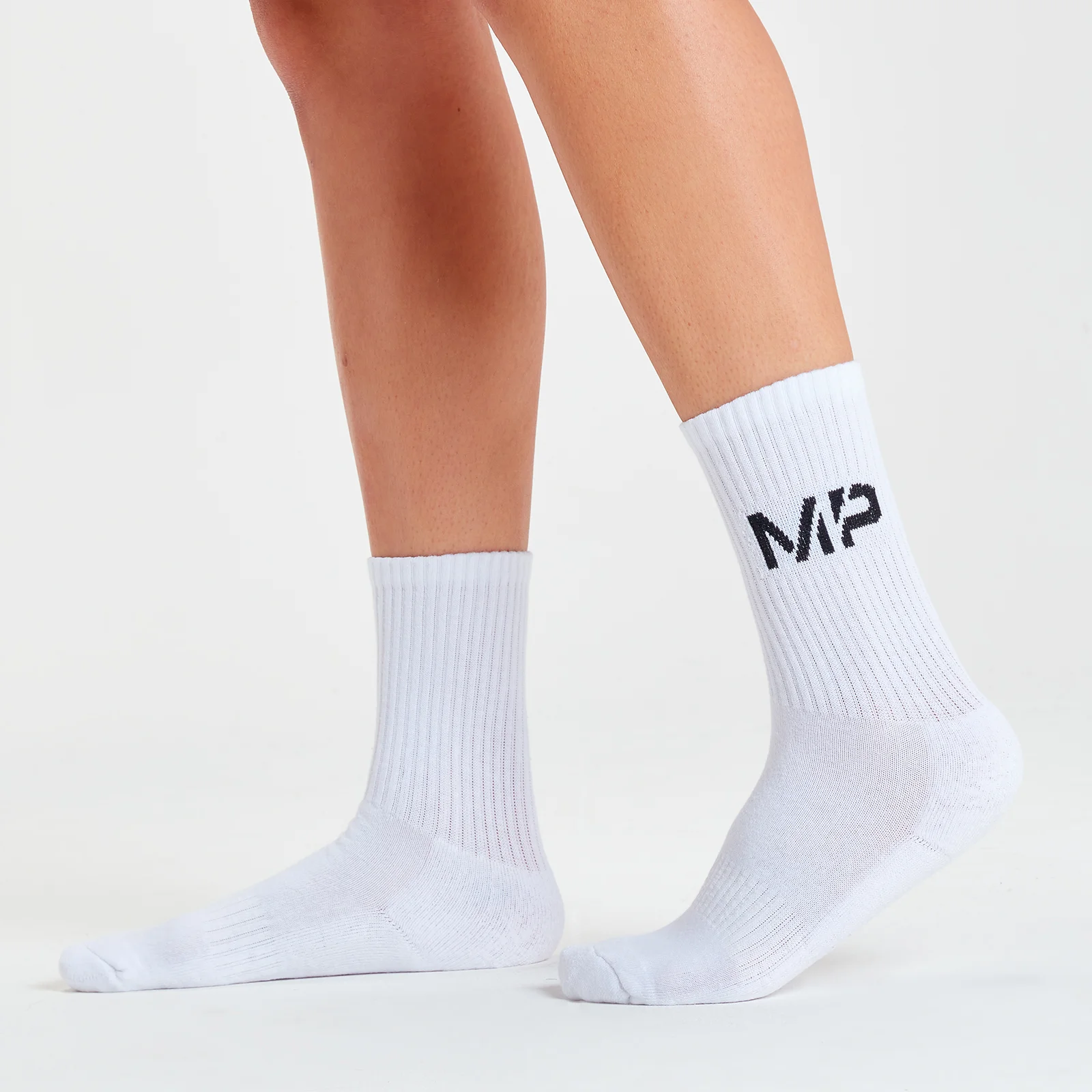 MP Women's Essentials Crew Socks (1 Pack) - White - UK 3-6 Изображение 1