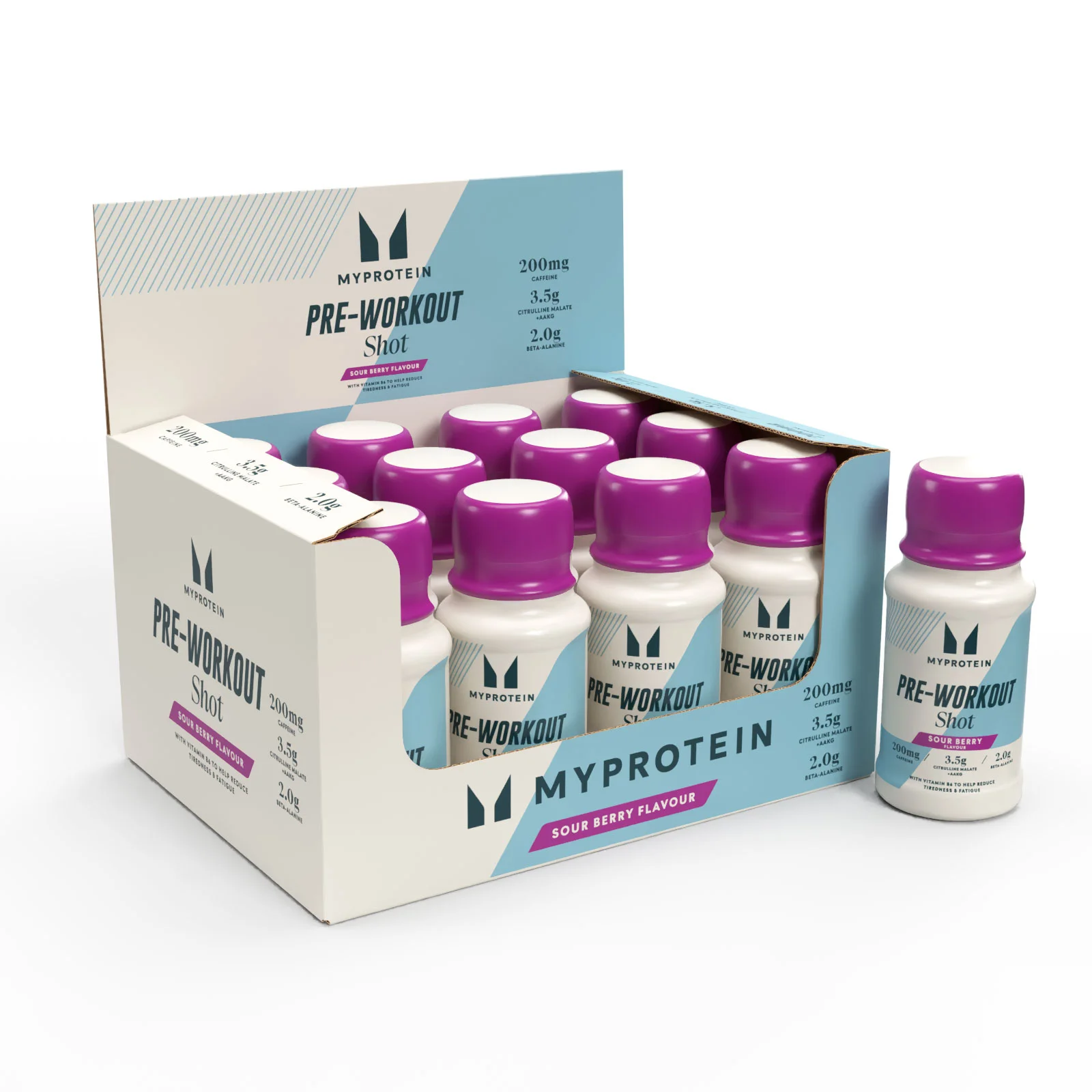 Предтренировъчен шот - Sour Berry Изображение 1