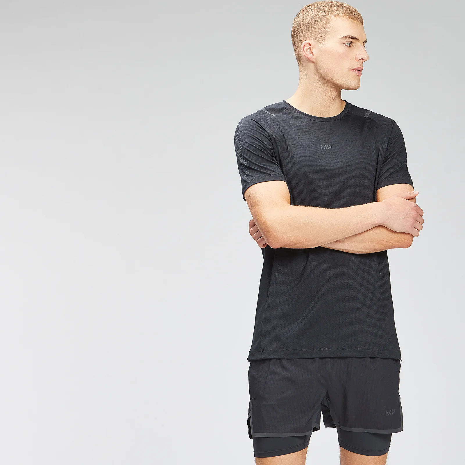 MP Men's Velocity Short Sleeve T-Shirt - Black - XXS Изображение 1