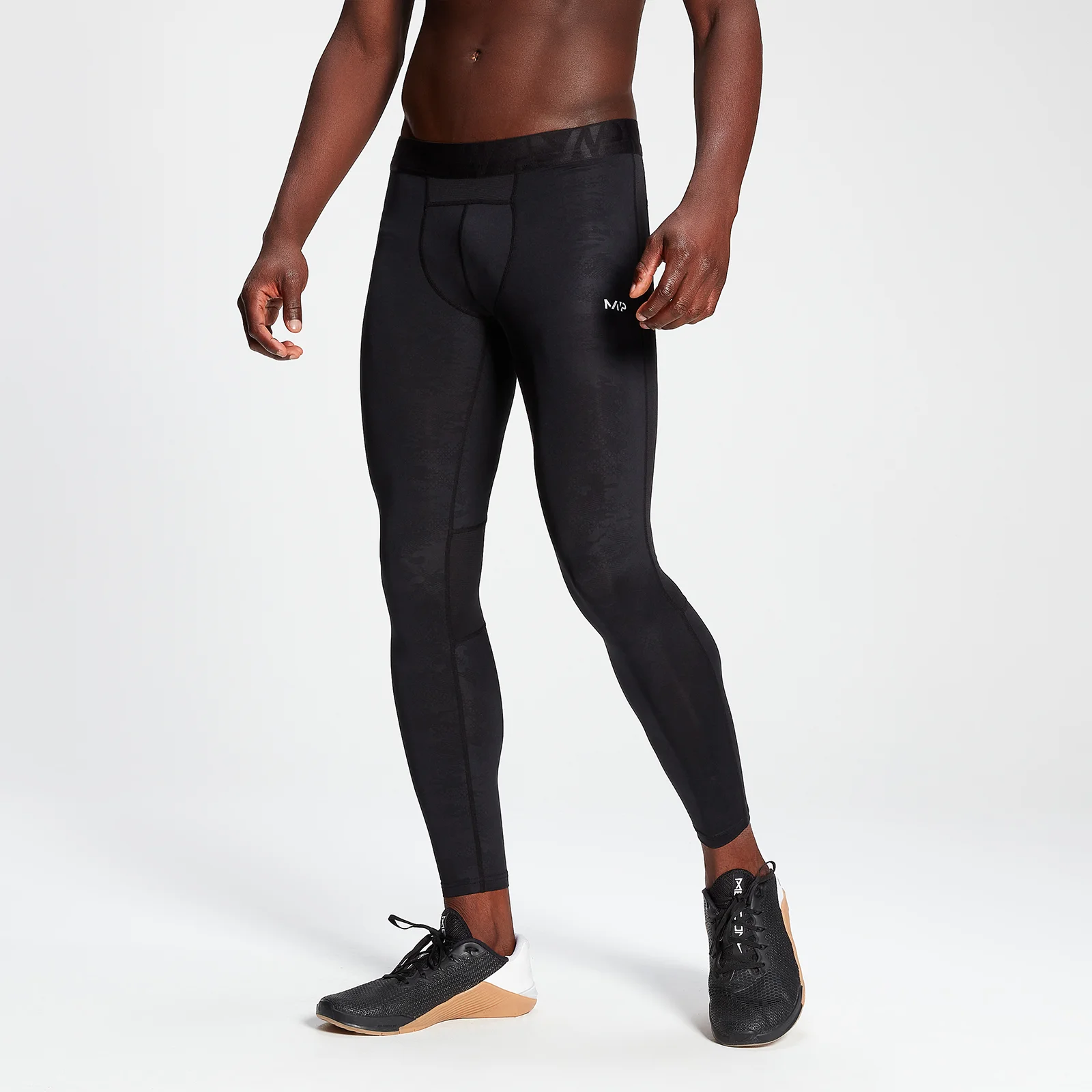 MP Men's Engage Baselayer Leggings - Black - XXS Изображение 1