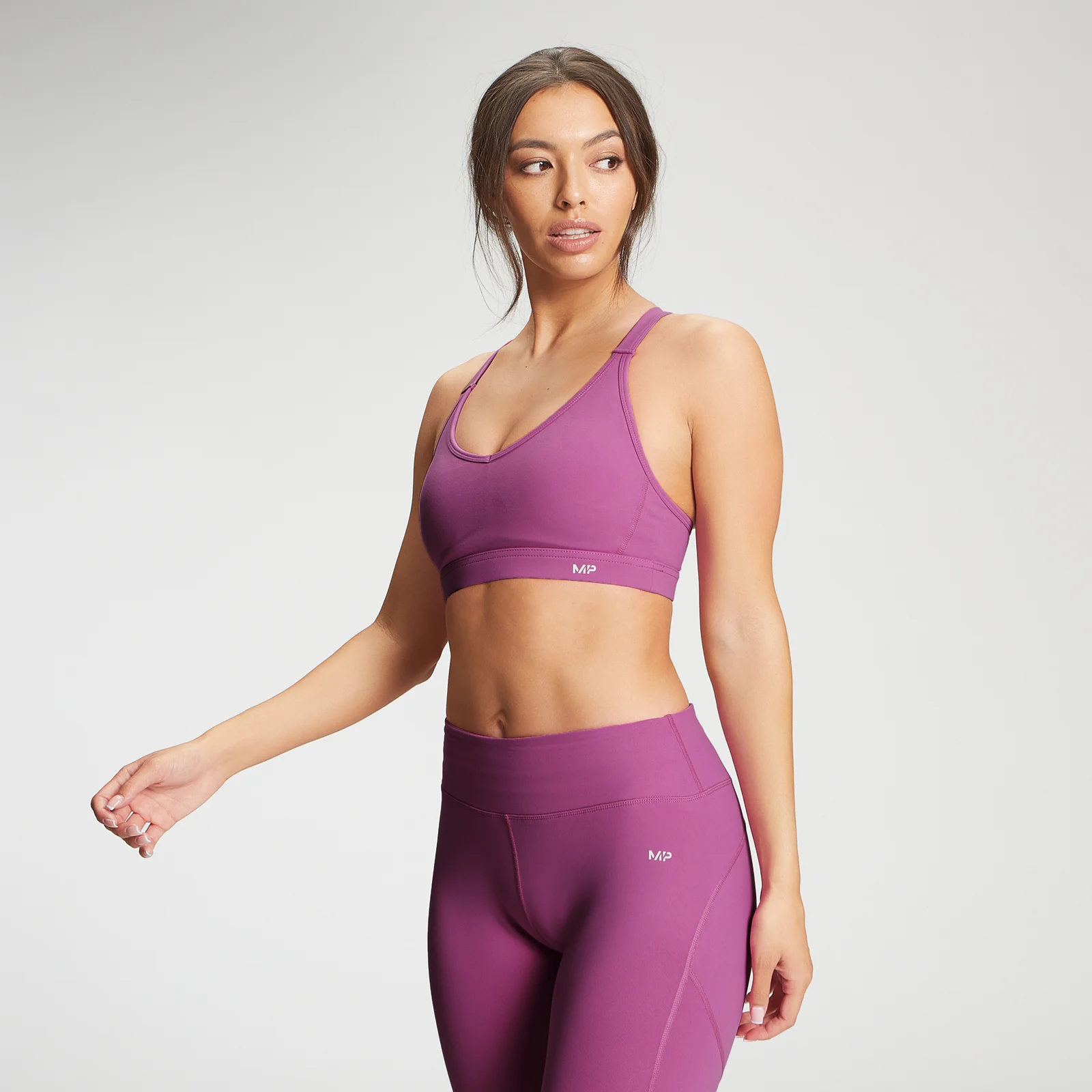 MP Women's Power Mesh Sports Bra - Orchid - XXS Изображение 1