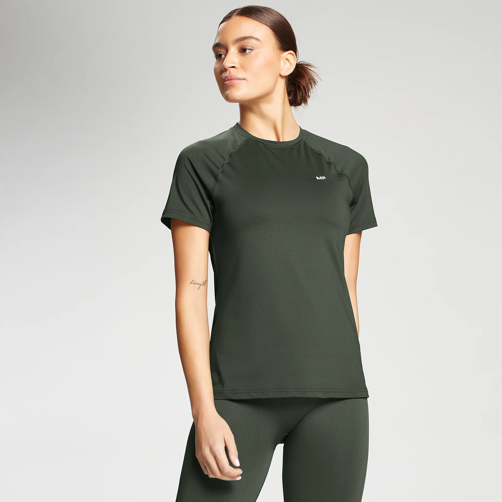 MP Women's Training T-Shirt Slim Fit - Vine Leaf - XXS Изображение 1