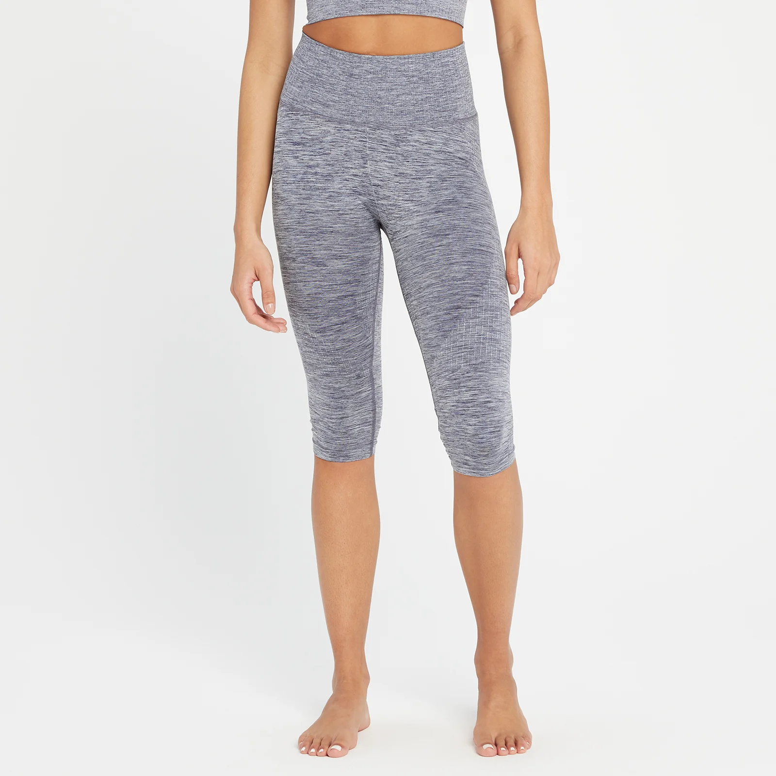 MP Women's Composure Seamless Capri Leggings - Galaxy Blue - XXS Изображение 1