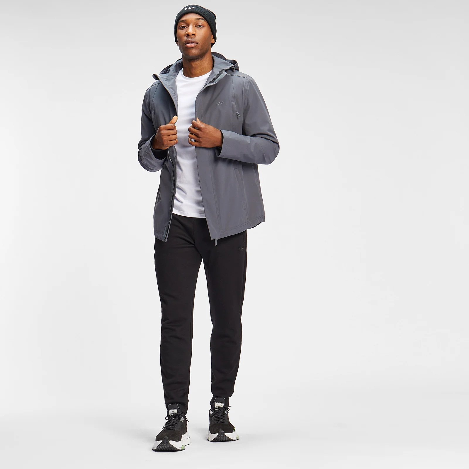 MP Мъжко водоустойчиво яке Commute — тъмно сиво - XXS Изображение 1