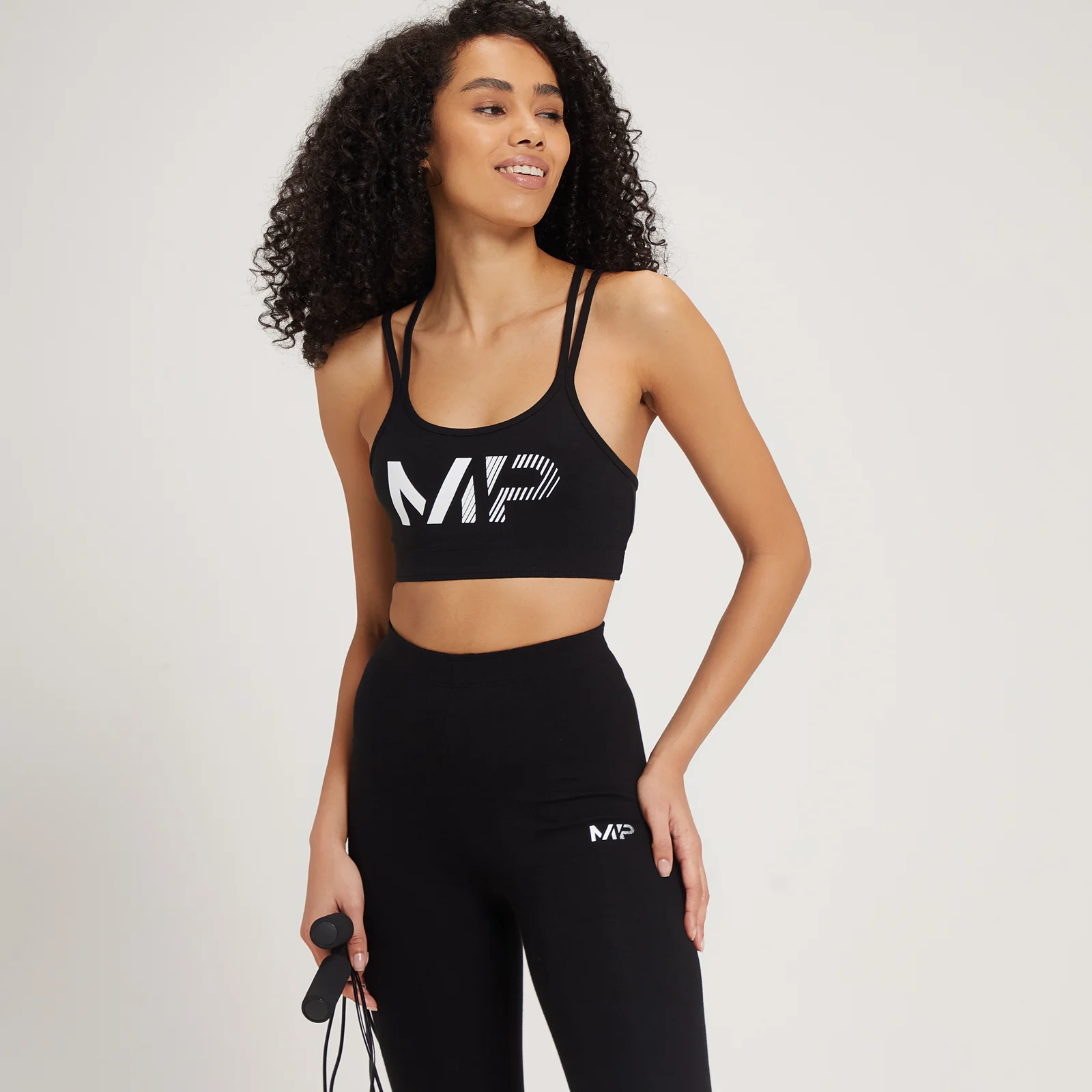 Спортен сутиен MP Women's Fade Graphic — черен - XXS Изображение 1