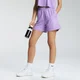 Дамски спортни шорти Repeat на MP - тъмнолилаво
