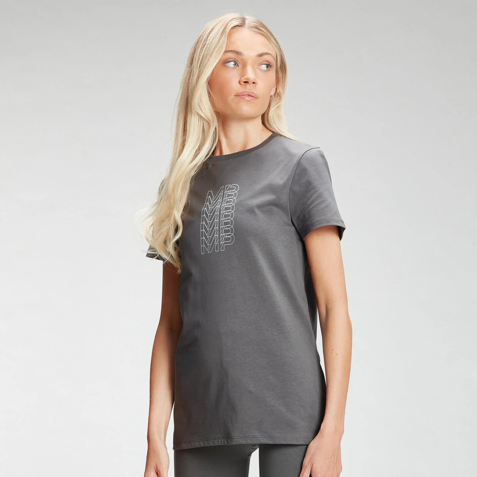 Дамска тениска Repeat на MP - индиго - XXS Изображение 1