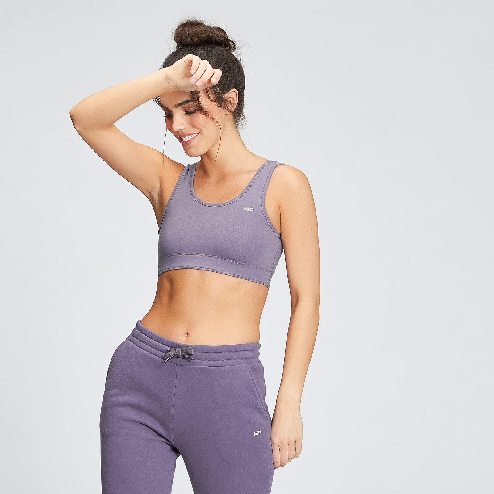 MP Women's Rest Day Wide Strap Sports Bra - Smokey Purple - XXS Изображение 1