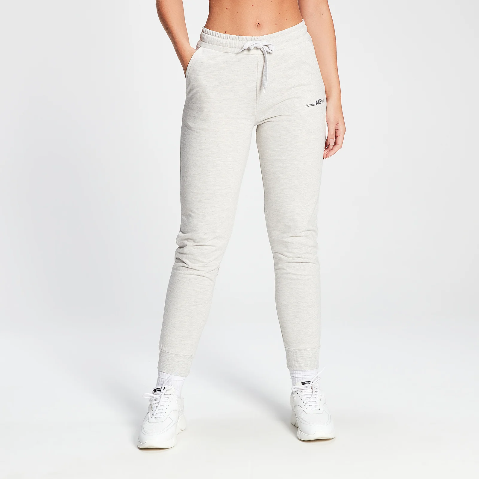 Дамски анцунг с щампа Mini Mark на MP — светло сив мергел - XXS Изображение 1