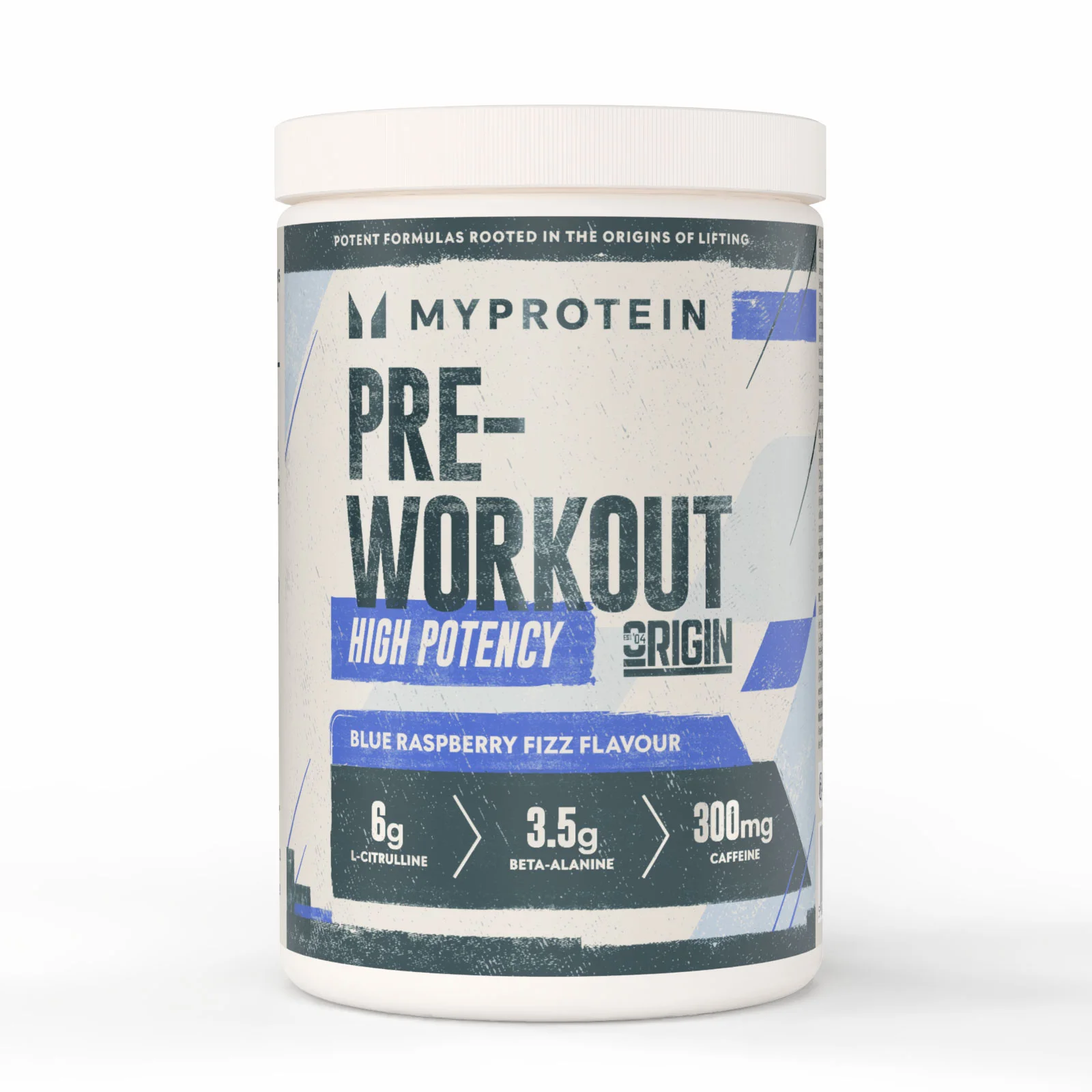 Origin Pre-Workout - 600G - 30Порции - Blue Raspberry Fizz Изображение 1