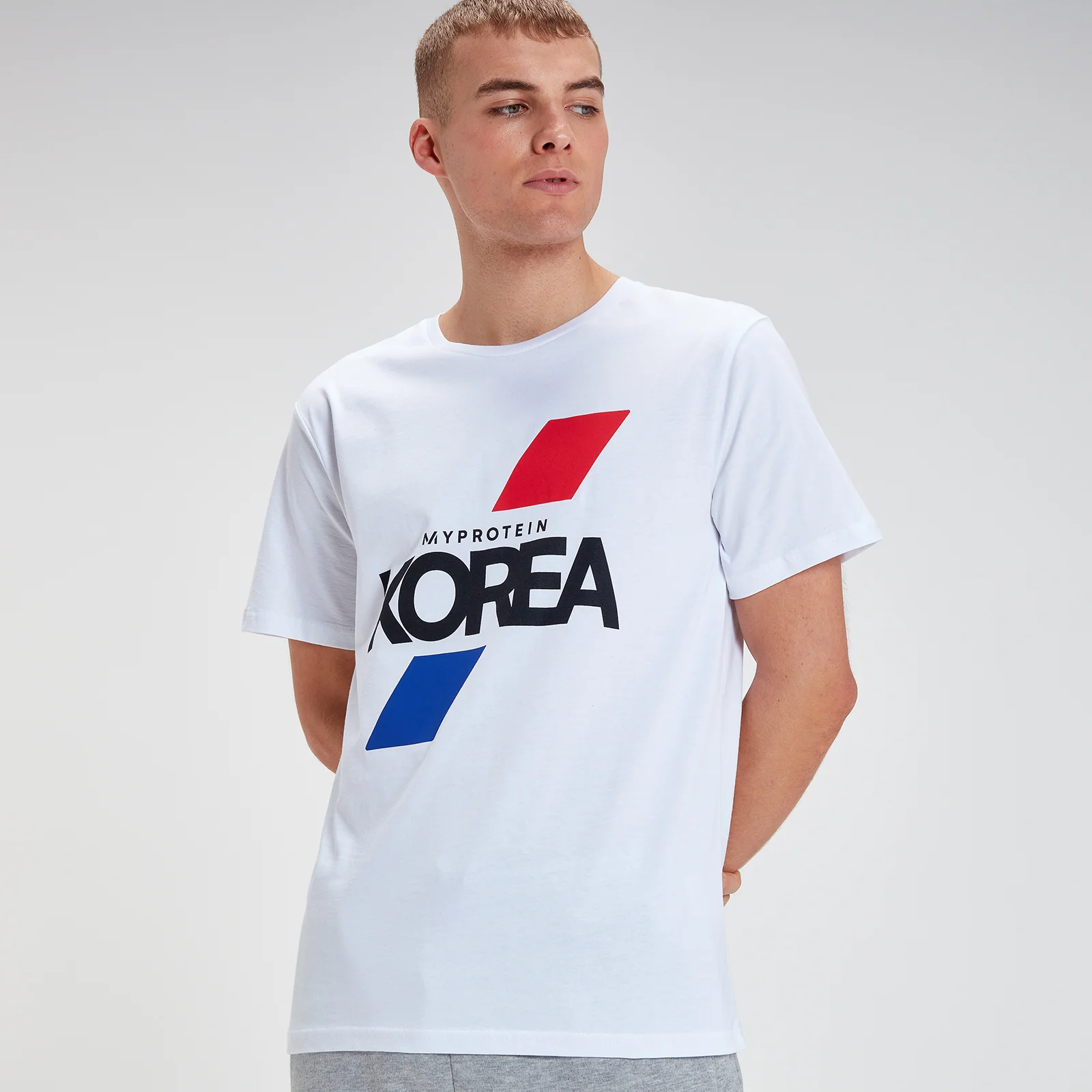 MP x Korea Essentials тениска - бяла - XS Изображение 1