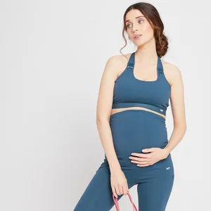 Дамски спортен сутиен за майчинство/кърмене Power на MP- светло синьо - Size XS