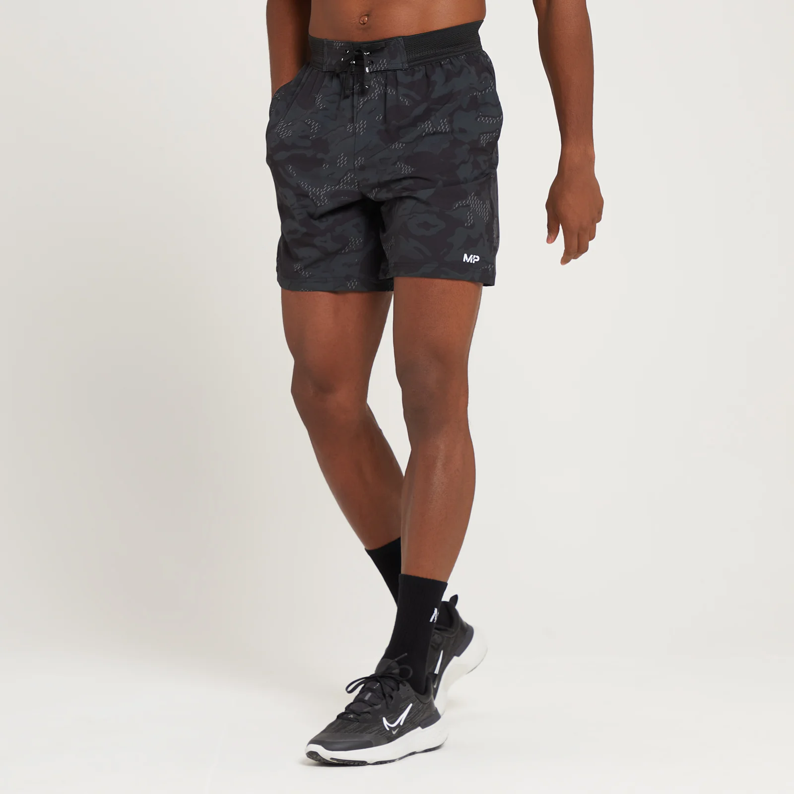 MP Men's Adapt 360 Shorts - Black Camo - XXS Изображение 1