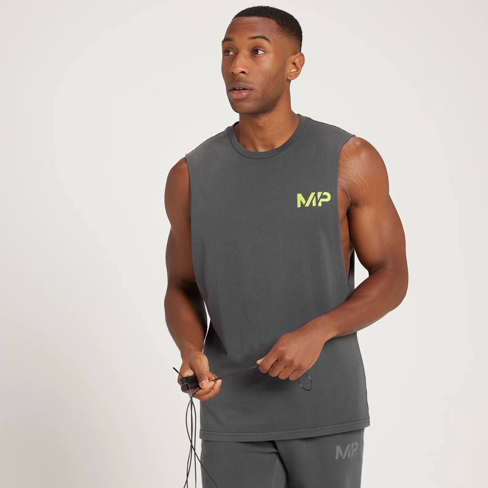 MP Men's Adapt Washed Tank Top - Lead Grey - XXS Изображение 1