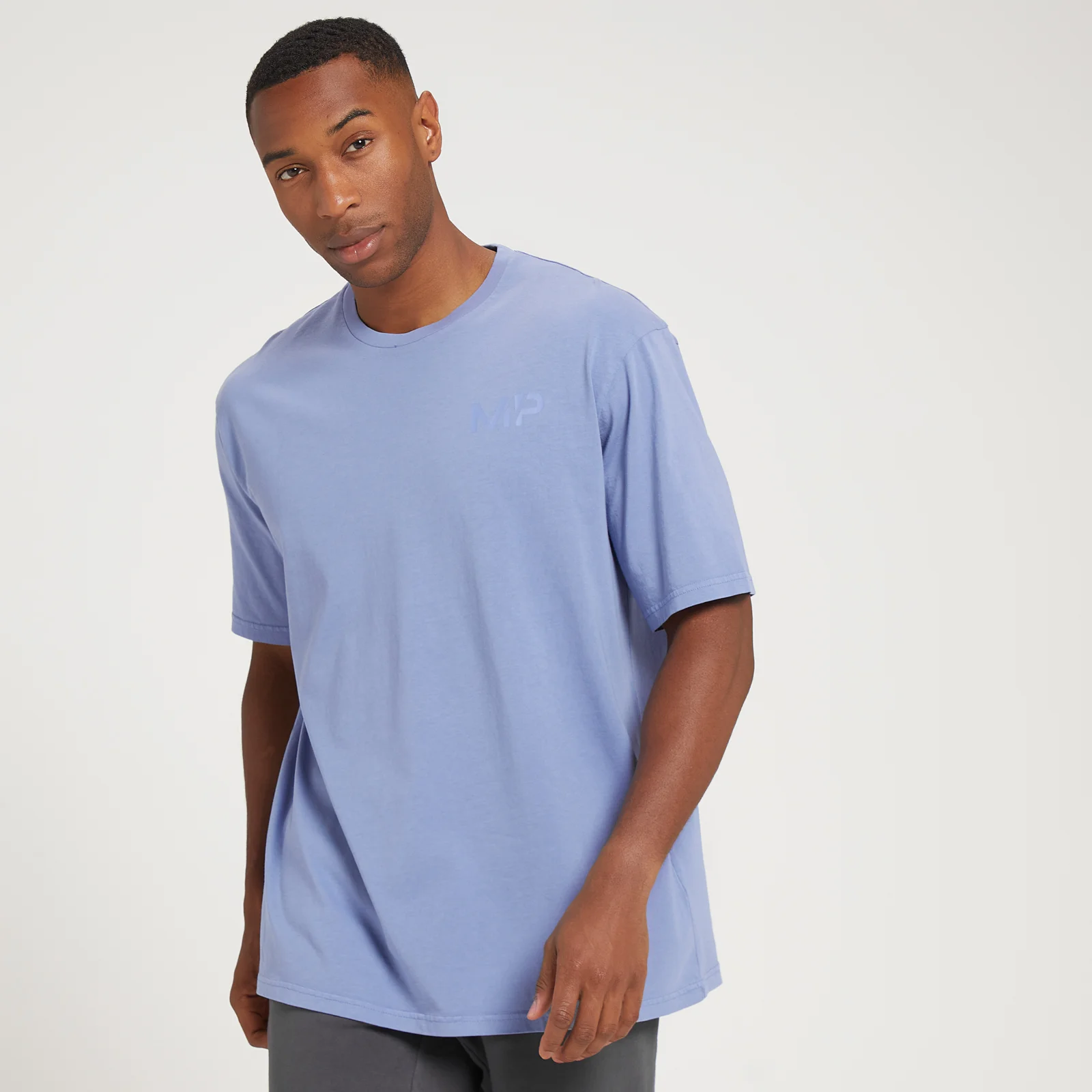 MP Men's Adapt Washed Oversized Short Sleeve T-Shirt - Chalk Purple - XXS Изображение 1