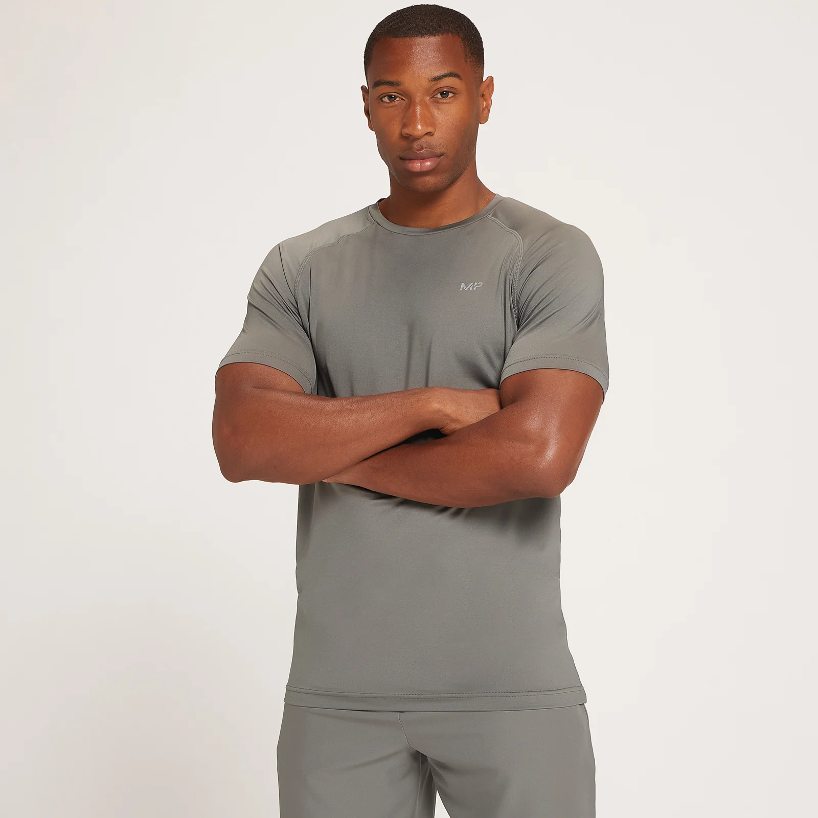 Мъжка тениска с къс ръкав Repeat Graphic Training на MP - индиго - XXS Изображение 1