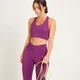 Дамски спортен сутиен с кръстосани презрамки Tempo на MP - лилав