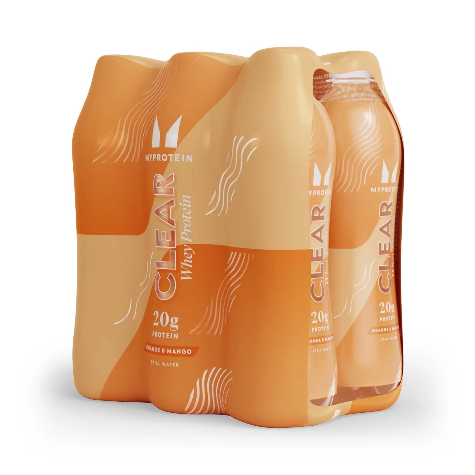 Myprotein Clear Whey Drink - 6 Pack - Orange & Mango Изображение 1