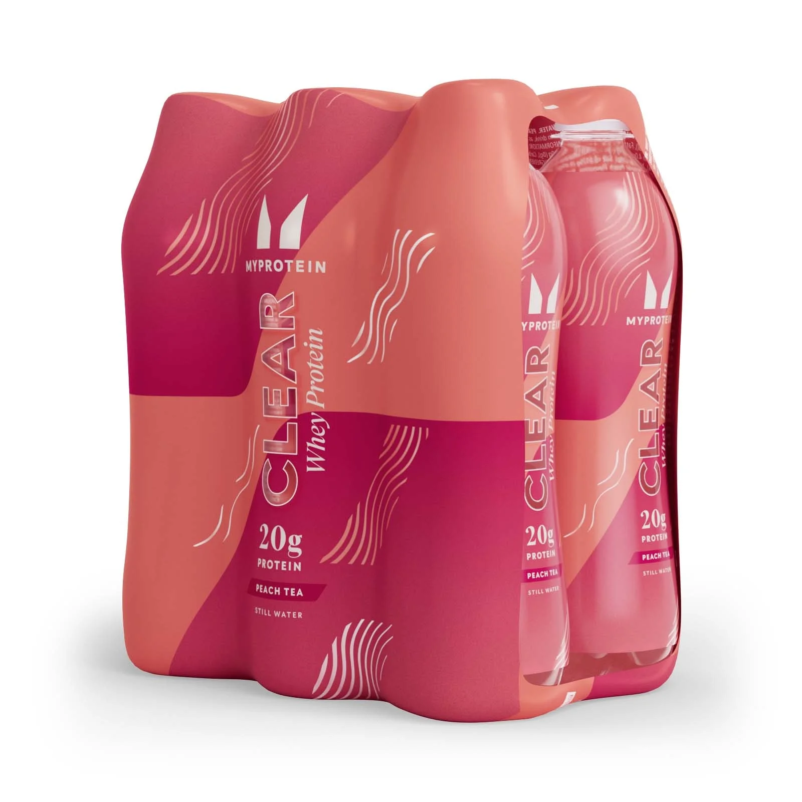 Myprotein Clear Whey Drink - 6 Pack - Чай праскова Изображение 1