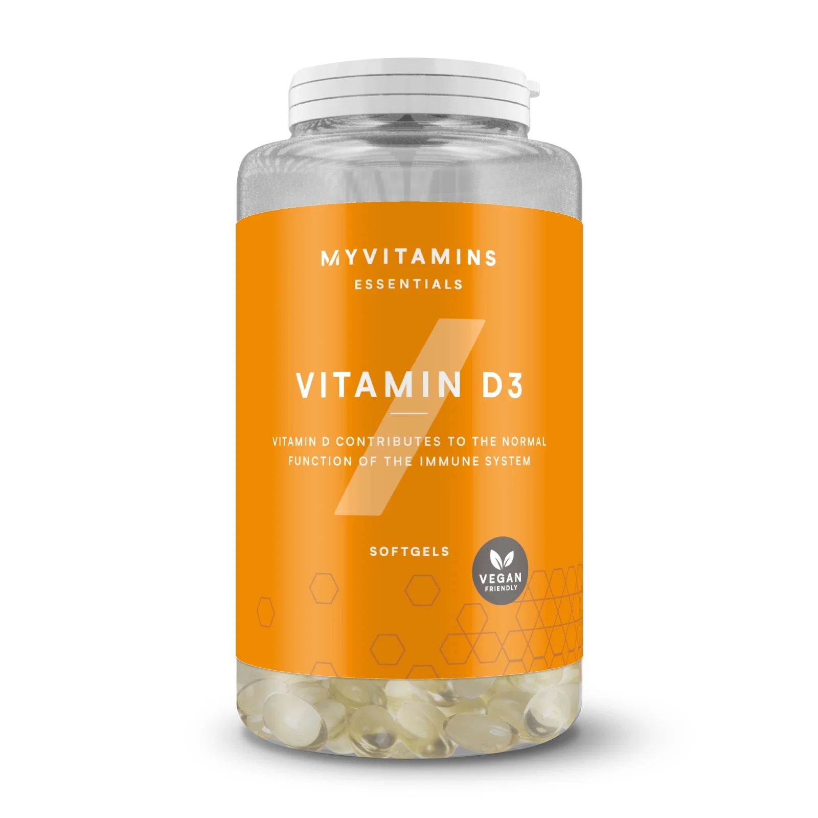 Веган Vitamin D меки капсули - 180Меки таблетки - Без вкус Изображение 1