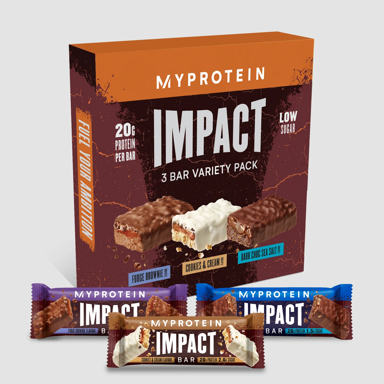 Myprotein Impact Protein Bar Discovery Box - 3 x 64g Изображение 1