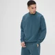 MP Adapt Crew Neck Мъжки суичър с високо деколте — опушено синьо