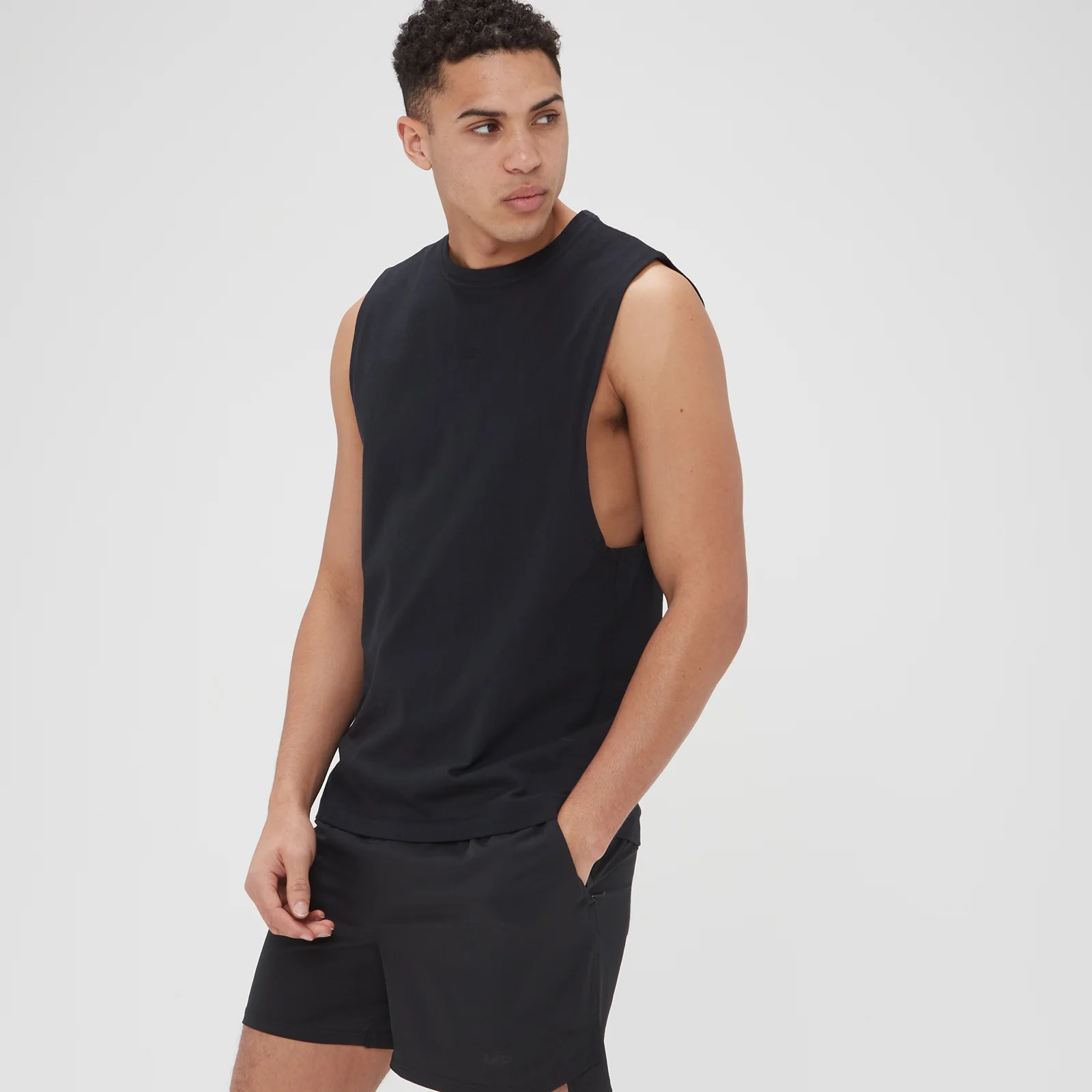 MP Adapt Мъжки потник – черен - XXS Изображение 1