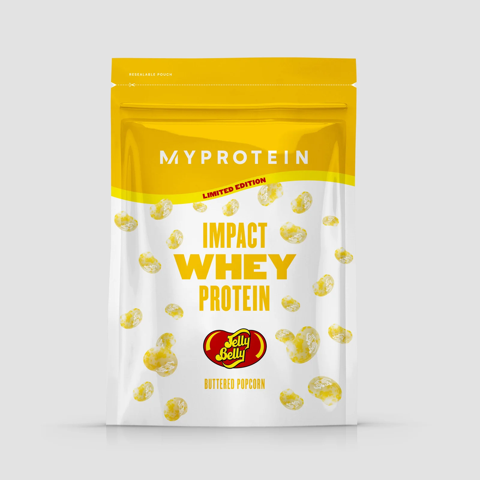 Impact Whey Protein - Серия Jelly Belly® - 40servings - Buttered Popcorn Изображение 1