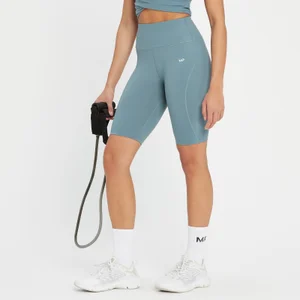 MP Women's Power Cycling Short - Pebble Blue - Size XXS