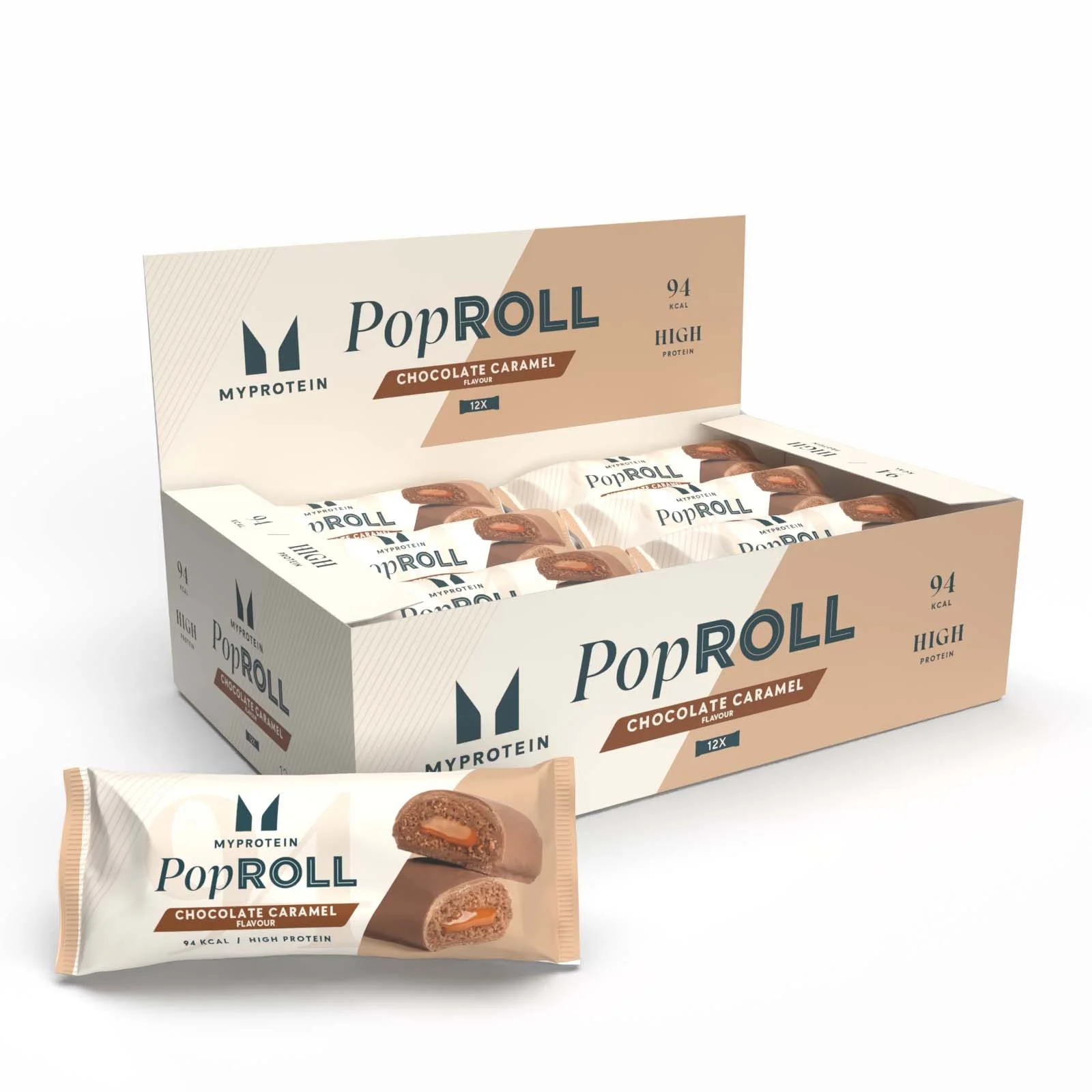 Pop Rolls - 12 x 27g - Шоколад и карамел Изображение 1