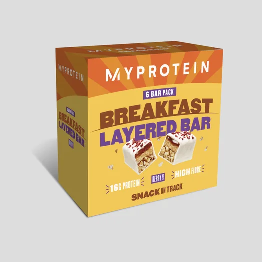 Layered Bar за закуска - 6 x 60g - Berry