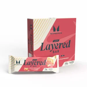 Lean Layered Bar - Flavour White Chocolate and Raspberry