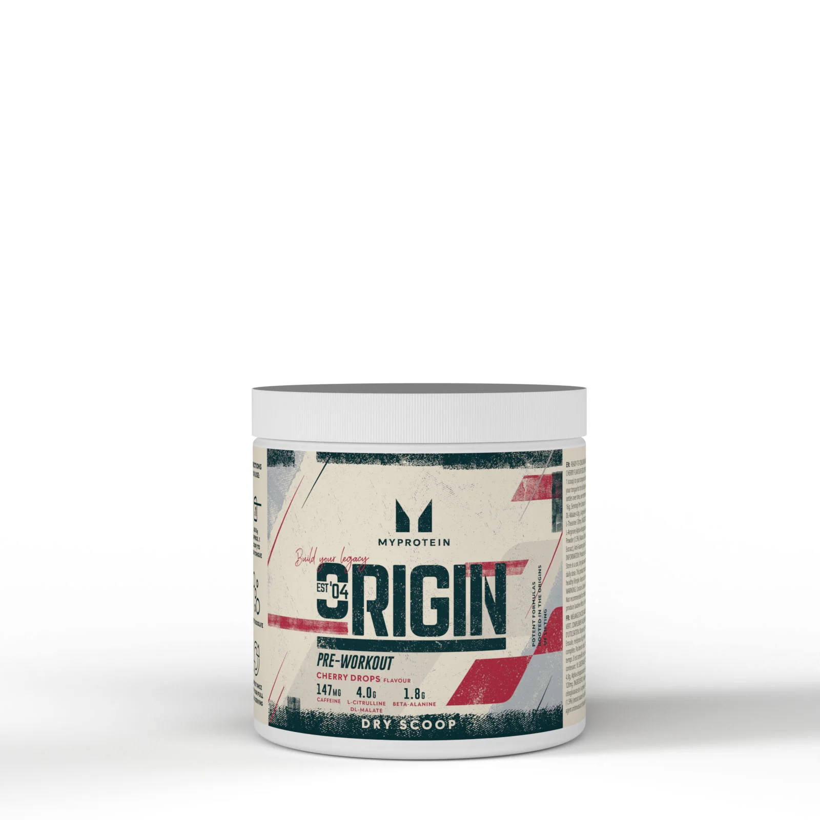 Origin Pre-Workout Dry Scoop - 18servings - Cherry Drops Изображение 1
