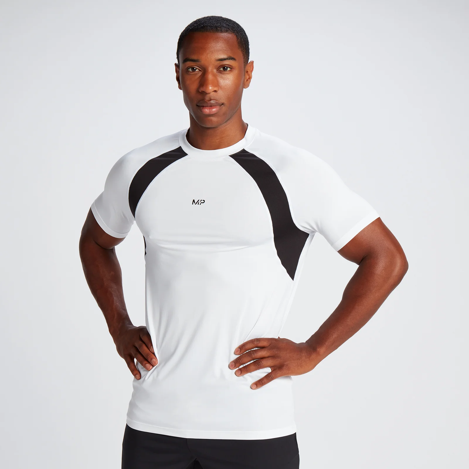 MP Tempo Мъжка тениска — бяла - XS Изображение 1