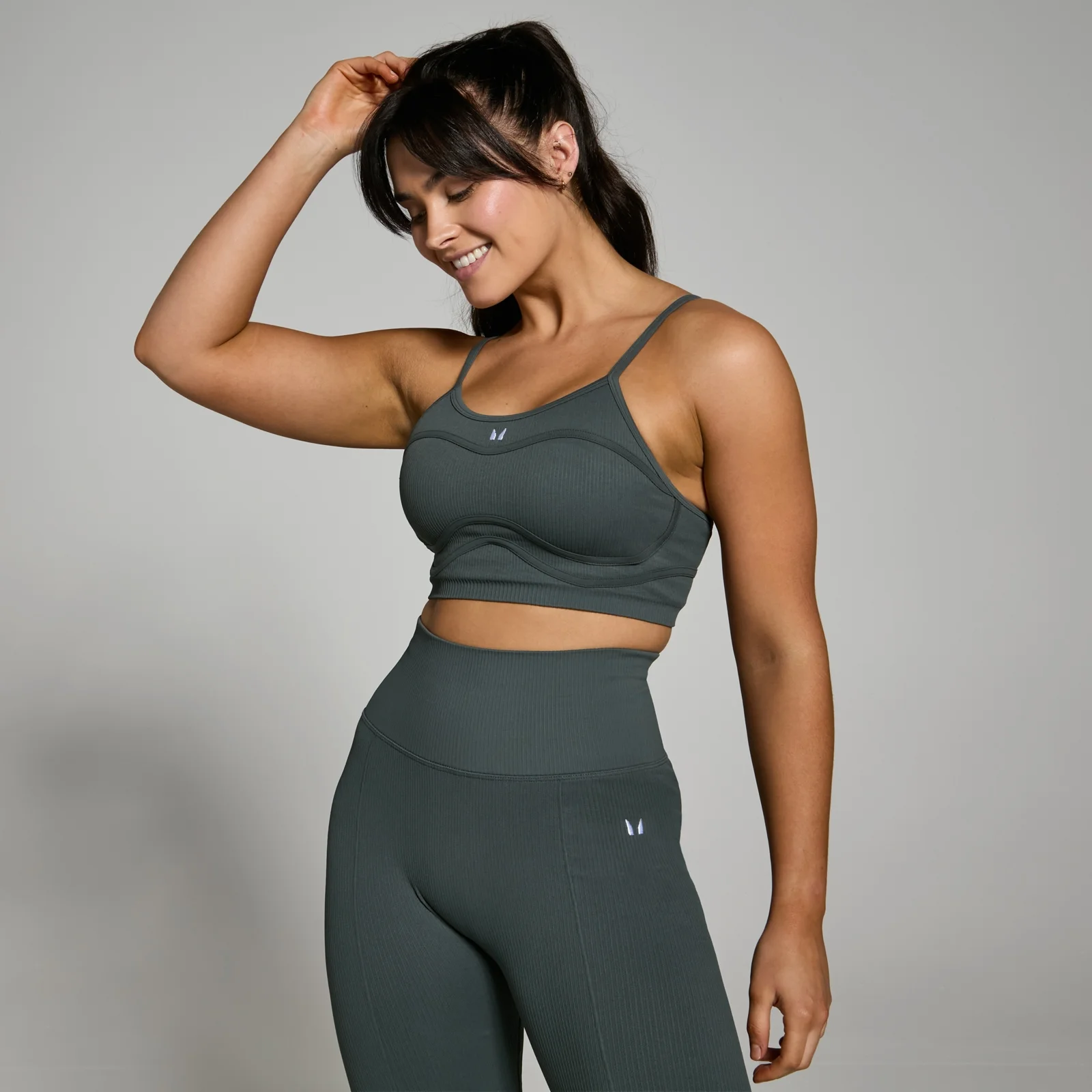 MP Lifestyle Дамски ластичен сутиен - тъмно сиво - XS Изображение 1