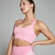 MP Tempo Ultra Geometric Дамски безшевен спортен сутиен - розов