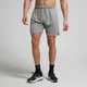 MP Мъжки спортни 7" шорти от лека материя — буреносно черни