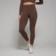 MP Дамски безшевен клин 7/8 Shape - кафяв